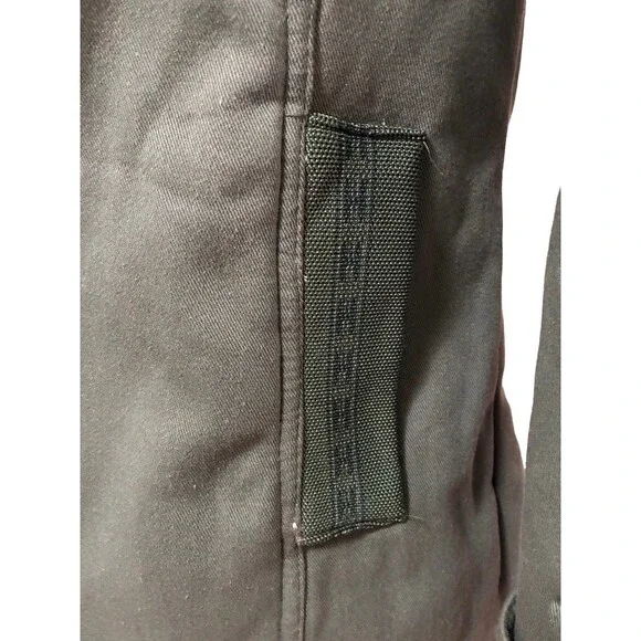 Carhartt Womens Rare Medium Sherpa Lined Utility Jacket Hunter Green Cozy Warm - Picture 8 of 8